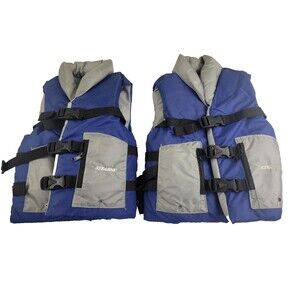 Stearns Classic Series Youth Life Vest 26-29 Chest 50-90 lbs USCG Apprd Lot (2)